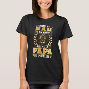 Papa zu sein ist eine Ehre, Papa zu sein, ist unbe T-Shirt