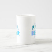 Papabär Porzellantasse (Vorderseite)