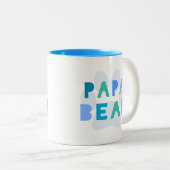 Papabär Zweifarbige Tasse (VorderseiteRechts)