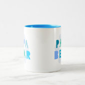 Papabär Zweifarbige Tasse (Mittel)
