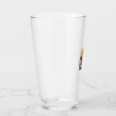 PAPABARA Retro Capybara Vater Vektordesign_1 Glas (Rechts)
