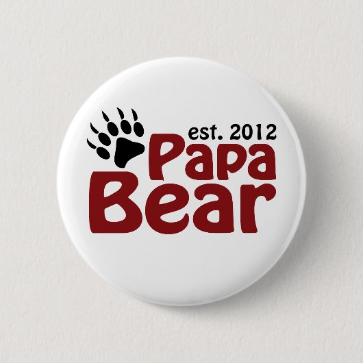 PapaBärentatze 2012 Button (Vorderseite)