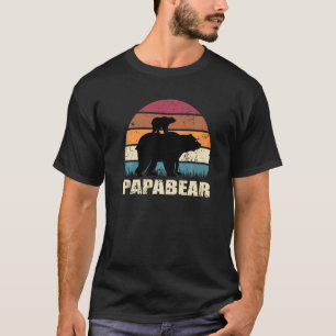 Papabear Daddy Bear Family Baby Neugeborener Bear  T-Shirt