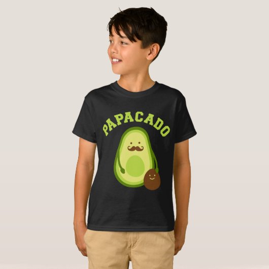 Papacado-Geschenk für Papa oder Papa-Ankündigung T-Shirt (Vorne ganz)