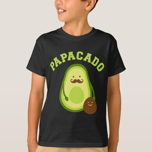 Papacado-Geschenk für Papa oder Papa-Ankündigung T-Shirt (Vorderseite)