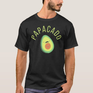 Papacado und Avocado Vater mit Kind T-Shirt