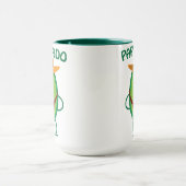 Papacado Vater Avocado Niedlich Baby Funny Papa Tasse (Zentrum)