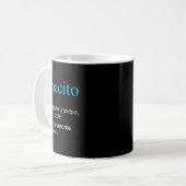 Papacito Definition Substantiv Wie ein cooler Opa Kaffeetasse (Vorderseite Links)