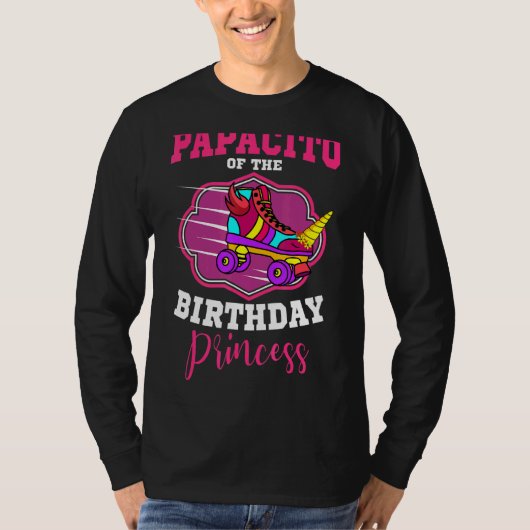 Papacito der Skate der Princess Roller Sk T-Shirt (Vorderseite)