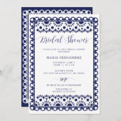 Papado Picado Boho Brautparty Einladung (Vorne/Hinten)