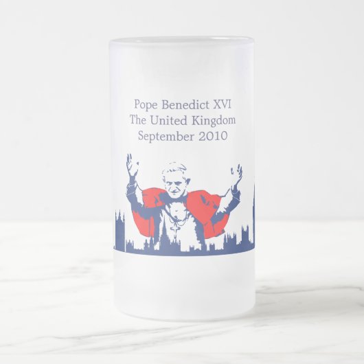 Papaen Sagrada Família Mattglas Bierglas (Mittel)