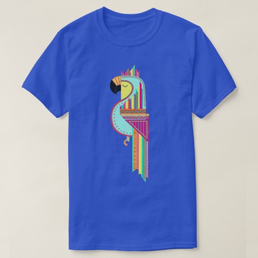 Papagei 8 1 T-Shirt (Design vorne)