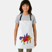 Papagei als Pilot Schürze (Insitu)