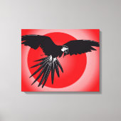 Papagei Ara Leinwanddruck (Vorderseite)