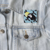 Papagei Ara Magnet Button (Beispiel)