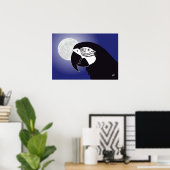 Papagei Ara Poster (Heimbüro)