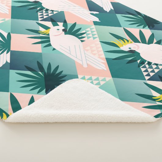 Papagei auf Palm 1 Sherpadecke (3/4)