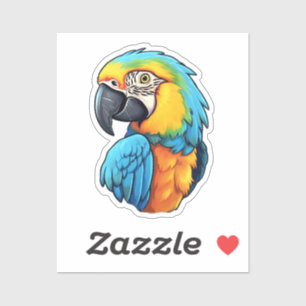 Papagei Aufkleber