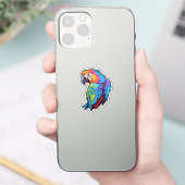 Papagei Aufkleber (Telefon)