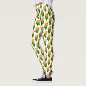 Papagei aus niedlichem Cartoon Leggings (Links)