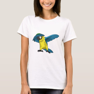 Papagei beim Hip Hop Dance Dab T-Shirt