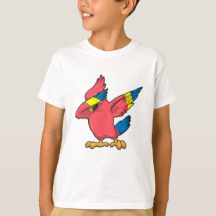 Papagei beim Hip Hop Dance Dab T-Shirt