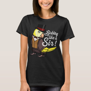 Papagei Birbing wie ein Sir I Yellow Lutino Monk P T-Shirt