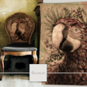 Papagei Bird Ephemere Seidenpapier