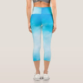 Papagei Capri Leggings (Rückseite)