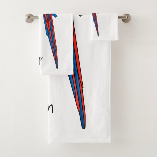 Papagei-Cartoon Badhandtuch Set (Insitu)
