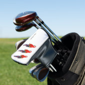 Papagei-Cartoon Golf Headcover (In Situ)