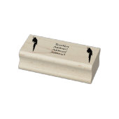 Papagei-Cartoon Gummistempel (Stempel)