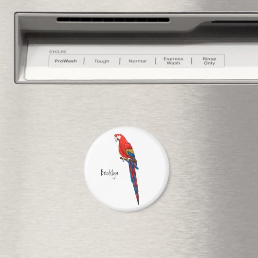 Papagei-Cartoon Magnet (In Situ (Geschirrspüler))