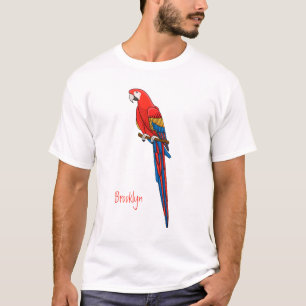 Papagei-Cartoon T-Shirt