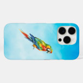 Papagei Case-Mate iPhone Hülle (Rückseite (Horizontal))