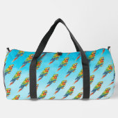 Papagei Duffle Bag (Rückseite)