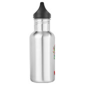 Papagei Edelstahlflasche (Links)