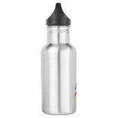 Papagei Edelstahlflasche (Links)
