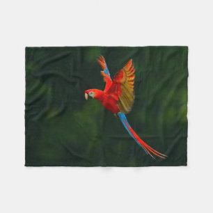 Papagei Fleecedecke