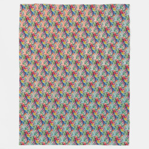 Papagei Fleecedecke