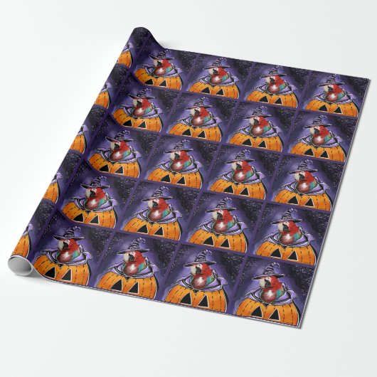 Papagei Geschenkpapier (Ungerollt)
