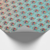 Papagei Geschenkpapier (Ecke)
