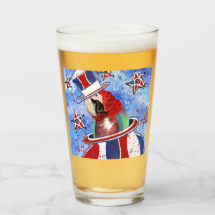 Papagei Glas