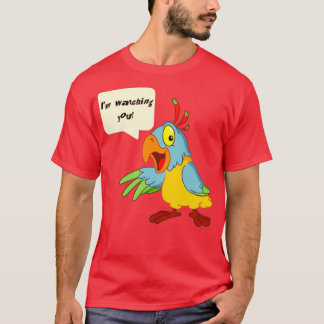 Papagei guckt dir 94 T-Shirt