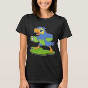 Papagei Handballspieler Handball Sport T-Shirt