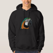 Papagei Hoodie (Vorderseite)