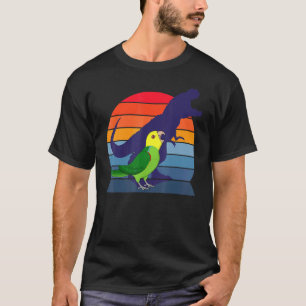 Papagei I Tyrannosaurus Rex I Schreie gelber Kopf T-Shirt