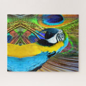 Papagei in der Wildnis Puzzle (Horizontal)