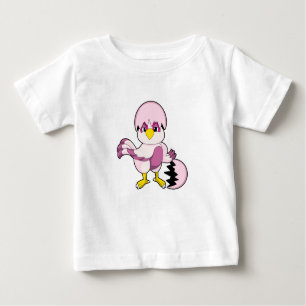 Papagei in Ei mit Eggshell.PNG Baby T-shirt