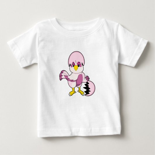 Papagei in Ei mit Eggshell.PNG Baby T-shirt (Vorderseite)